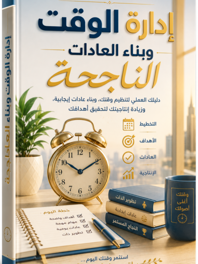 كتاب إدارة الوقت وبناء العادات الناجحة – دليلك لتحقيق الإنتاجية والنجاح