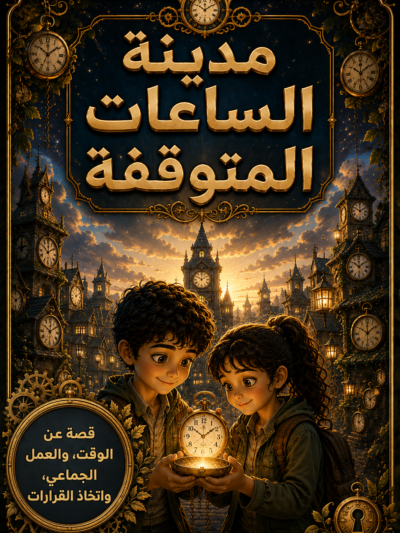 قصة عن مدينة الساعات المتوقفة